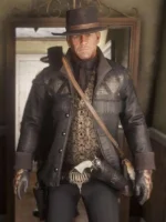 RDR 2 Nuevo Paraíso Gunslinger Black Hunting Jacket