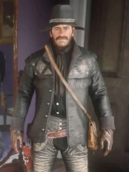RDR 2 Nuevo Paraíso Gunslinger Black Hunting Jacket