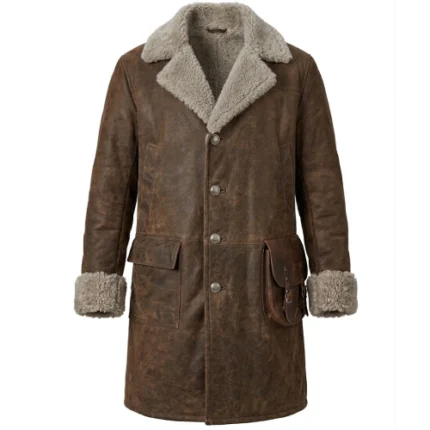RDR Arthur Morgan Shearling Leather Coat