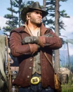 RDR2 Arthur Morgan Fringe Leather Jacket