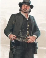 RDR2 Dutch Van Der Linde Black Wool Coat