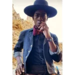 RJ Cyler The Harder They Fall Blue Lining Vest