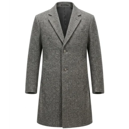 RJ Cyler The Harder They Fall Gray Coat
