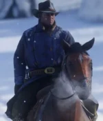 RDR 2 Arthur Morgan Blue Wool Coat
