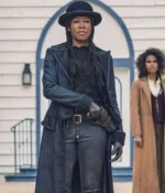 Regina King The Harder They Fall Denim Coat