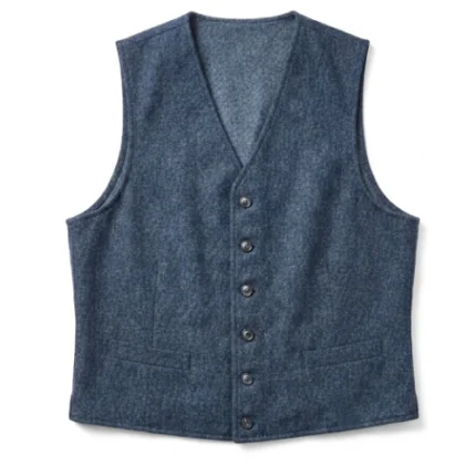 The Harder They Fall Edi Gathegi Denim Vest