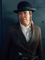 The Harder They Fall Regina King Brown Jacket