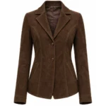 The Harder They Fall Regina King Brown Jacket