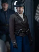 The Harder They Fall Regina King Brown Jacket
