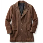Tim Mcgraw 1883 Brown Wool Coat