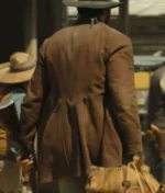Tim Mcgraw 1883 Brown Wool Coat