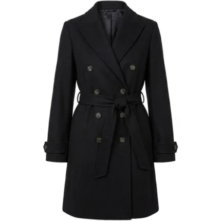 Yellowstone Beth Dutton S04 Kelly Reilly Black Coat