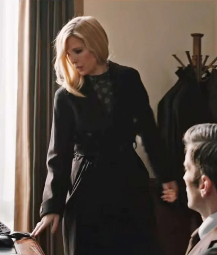 Yellowstone Beth Dutton S04 Kelly Reilly Black Coat