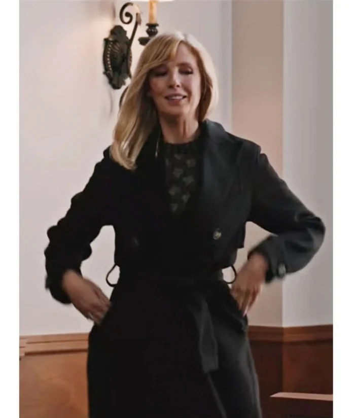 Yellowstone Beth Dutton S04 Kelly Reilly Black Coat