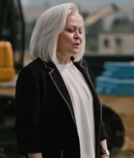 Yellowstone S04 Jacki Weaver Black Blazer