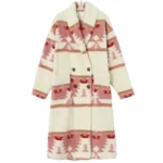 Yellowstone S05 Beth Dutton Pink Printed Coat