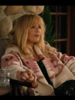 Yellowstone S05 Beth Dutton Pink Printed Coat
