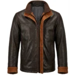 Yellowstone Thomas Rainwater Brown Leather Jacket