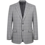 Rainn Wilson Dark Winds Grey Wool Blazer
