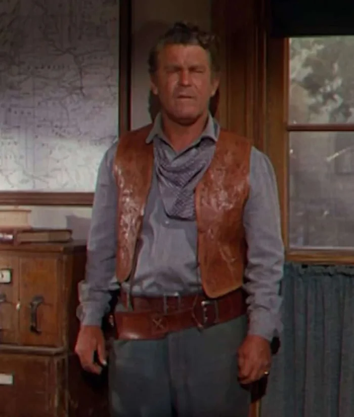 Man in the Saddle Bourke Prine Leather Vest