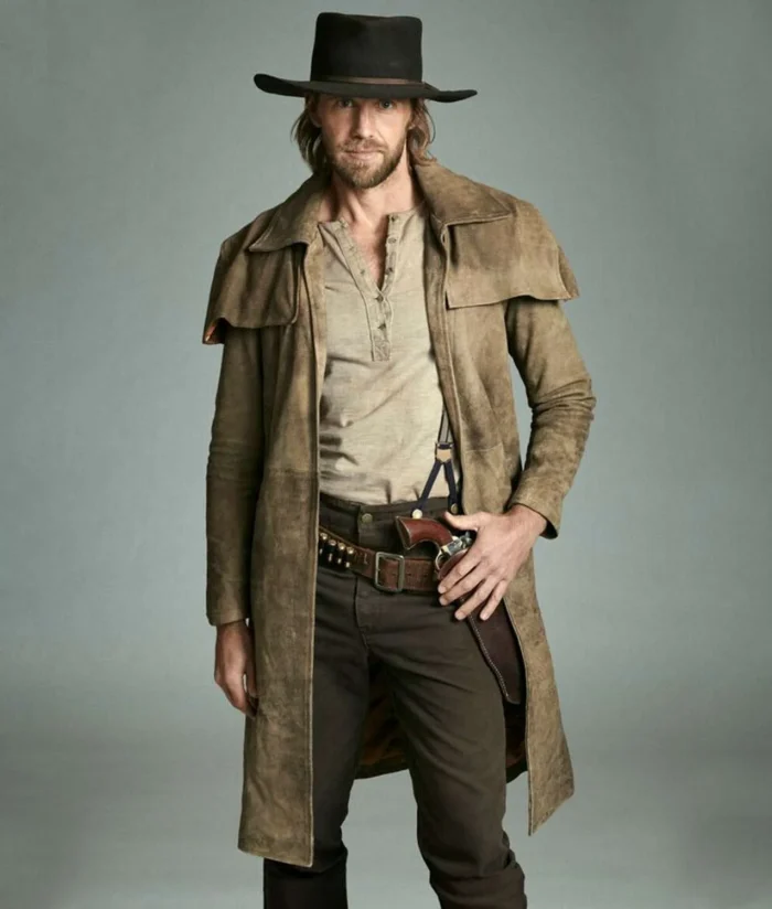 Matt Barr Walker Independence Brown Coat