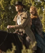 Matt Barr Walker Independence Brown Coat