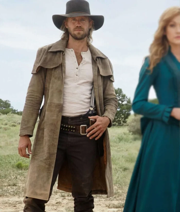 Matt Barr Walker Independence Brown Coat