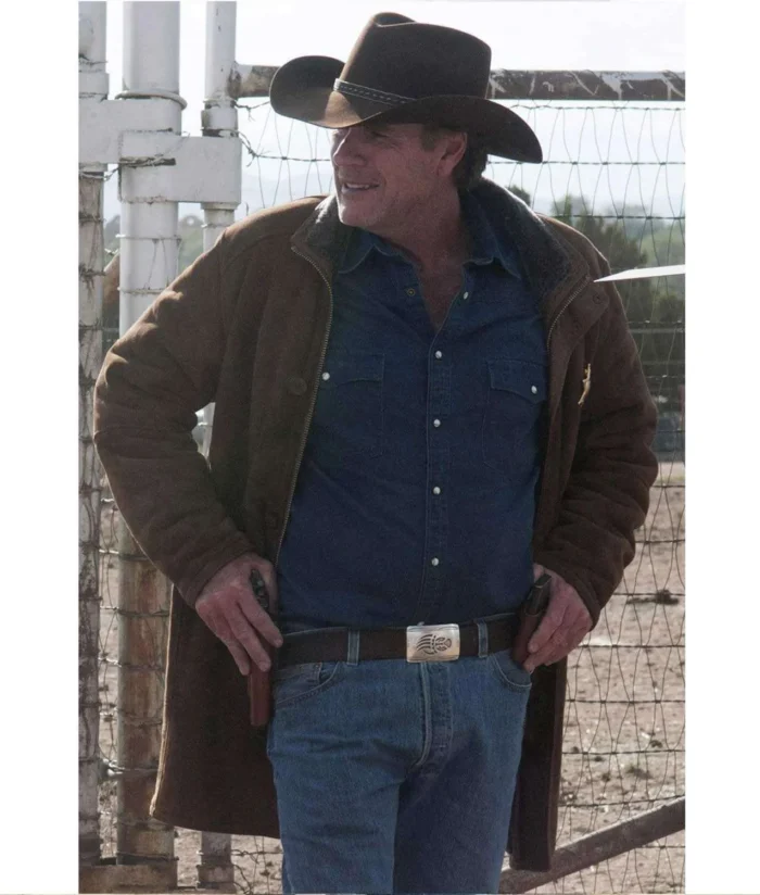 Robert Taylor Sheriff Longmire Brown Coat