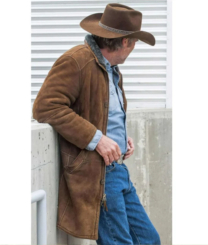 Robert Taylor Sheriff Longmire Brown Coat