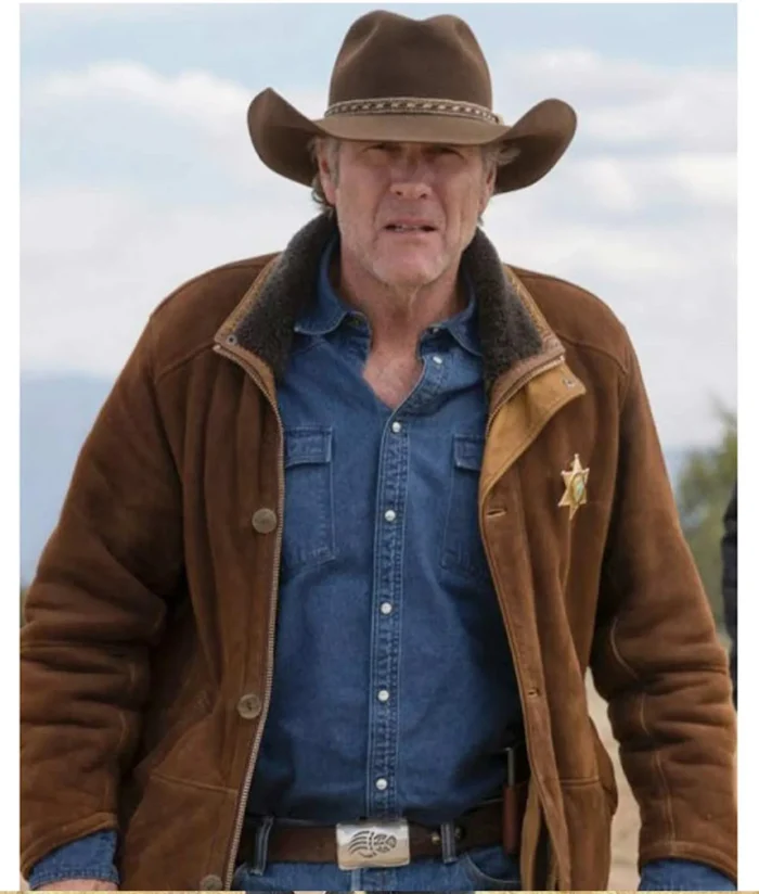 Robert Taylor Sheriff Longmire Brown Coat