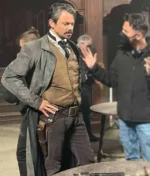 That Dirty Black Bag Dominic Cooper Grey Coat