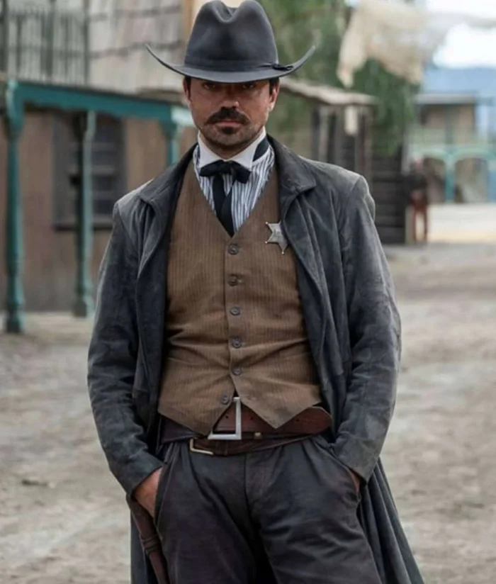 That Dirty Black Bag Dominic Cooper Grey Coat