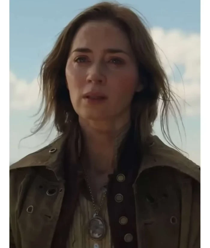 The English Emily Blunt Brown Coat