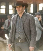 Westworld James Marsden Grey Wool Blazer