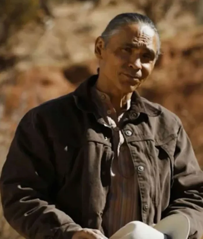 Zahn Mcclarnon Dark Winds Brown Jacket