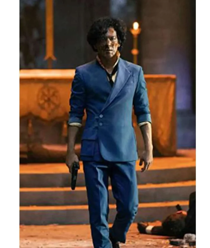 Cowboy Bebop John Cho Blue Blazer