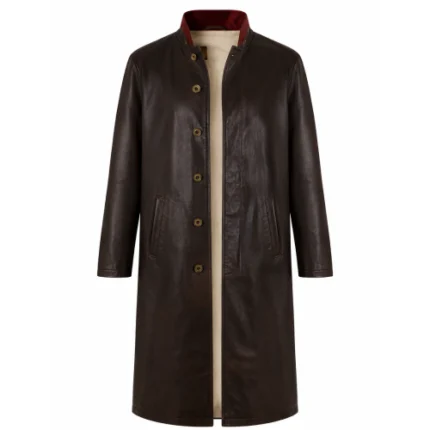 Dark Winds Joe Leaphorn Brown Trench Coat