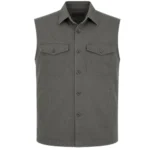 Hostile Takeover Aleks Paunovic Grey Cotton Vest