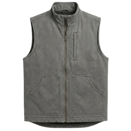 Joe Pickett Michael Dorman Grey Cotton Vest