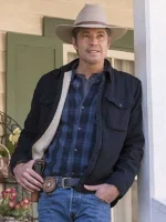 Justified Raylan Givens Black Cotton Sherpa Jacket