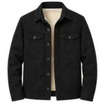 Justified Raylan Givens Black Cotton Sherpa Jacket