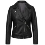 Madison Cheeatow Heartland Black Leather Jacket