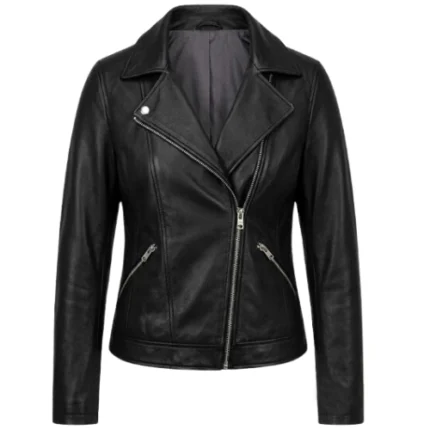 Madison Cheeatow Heartland Black Leather Jacket