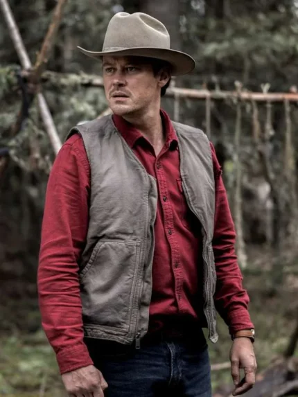 Michael Dorman S01 Joe Pickett Grey Vest