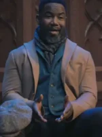 Michael Jai White Hostile Takeover 2025 Brown Blazer