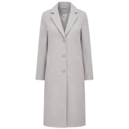 Natalie Hall A Wild West Christmas 2025 Wool Coat