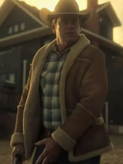 Roy Tillman Fargo S05 Brown Shearling Jacket
