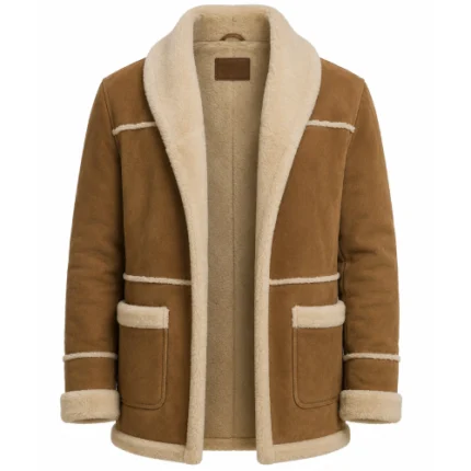 Roy Tillman Fargo S05 Brown Shearling Jacket