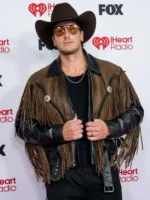 iHeartRadio Russell Dickerson Fringe Jacket