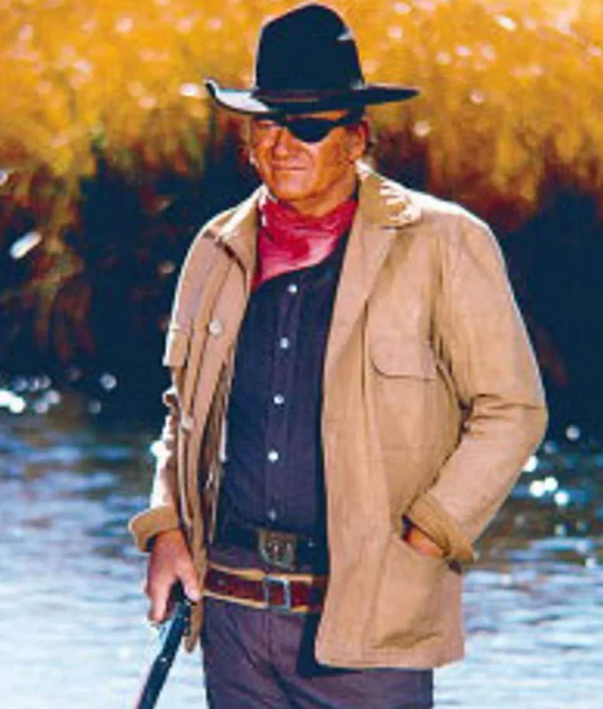1972 John Wayne The Cowboys Brown Coat